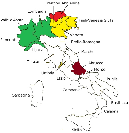 Sezioni italine